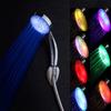 Romantic Colorful Light Water Bath Home Bathroom Sprinkler Shower Head 7Color ShowerHead LED