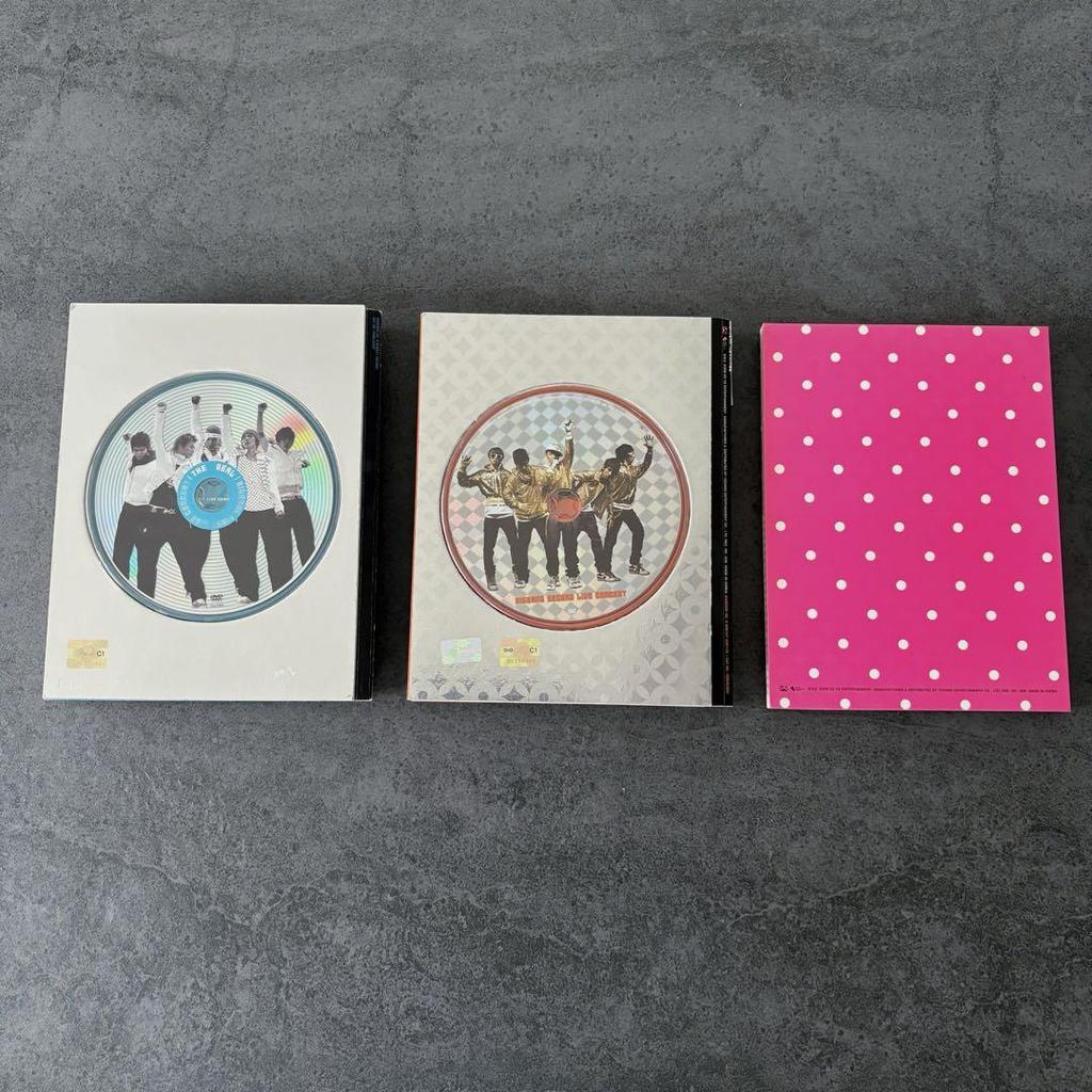 [USED] BIGBANG 1st 2nd LIVE PHOTO+ 2DVD + CARDS