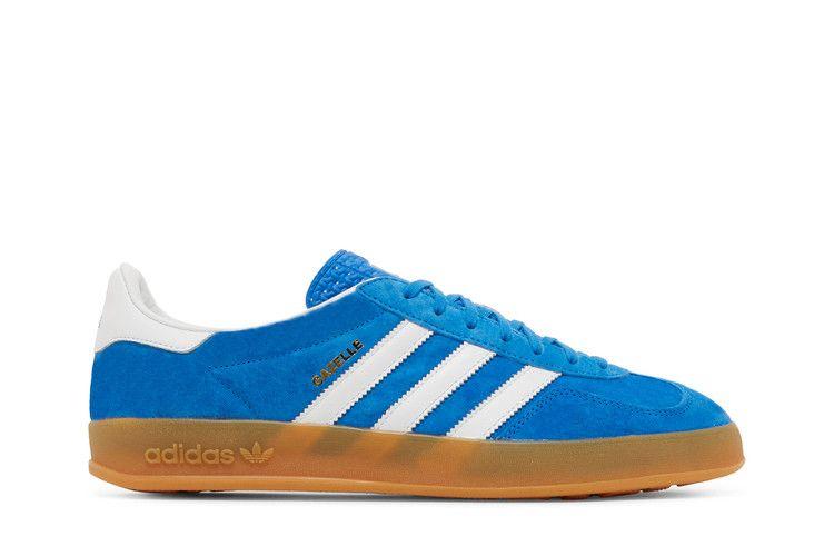 Мужские кроссовки adidas Gazelle Indoor Синяя птица Жевательная резина Синяя птица / Облачно-белый / Синяя птица