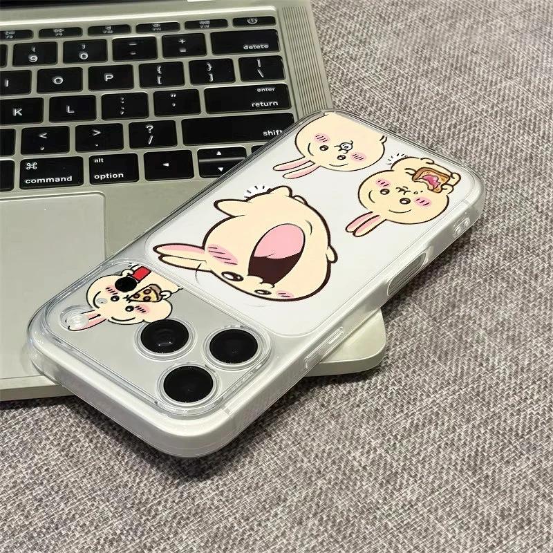 Usage matte large window for Apple 17Promax mobile phone case IP16 cute 15 fine holes 14 soft 13 sets
