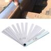 17 Blades Feeler Gauge Stainless Steel Precision Measuring Tool  Industrial Clearance Inspection