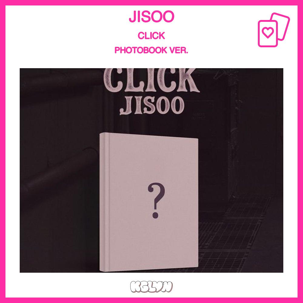 JISOO CLICK ФОТОАЛЬБОМ Вер. Официальный K-POP CD