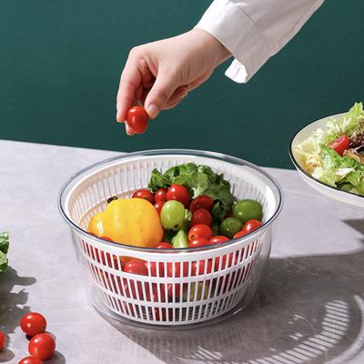 Сливная корзина, счетчик для салата, быстрый слив, многофункциональная сушилка для овощей большой емкости, стиральная машина для фруктов для дома