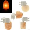 Hand Carved Crystal Salt Lamp Night