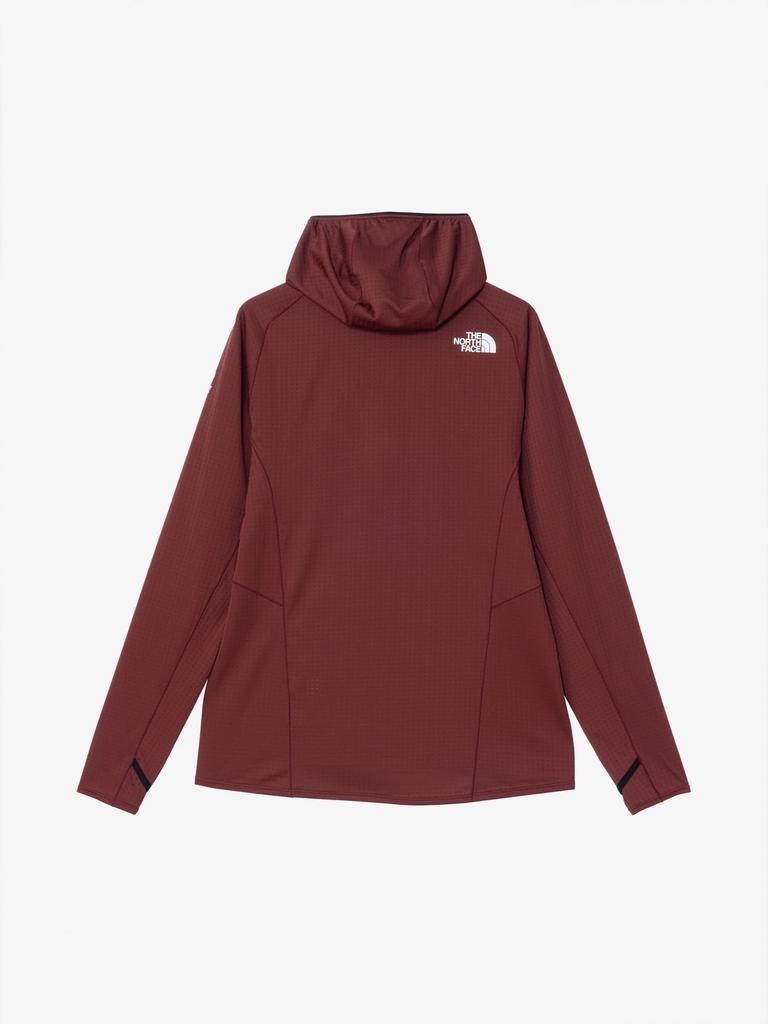 The North Face Expedition Dry Dot Long Sleeve Hoodie Hoodie, Unisex, Adult, Smack, WM,