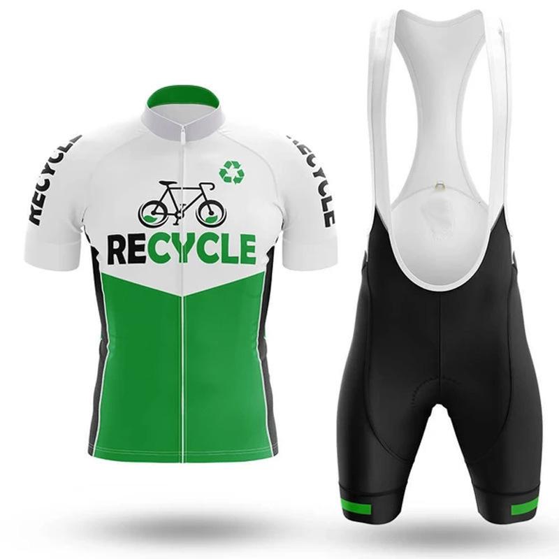 Cycling clothes short sleeve suits and cycling pants for outdoor riding