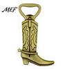Rustic Baby Shower Gift Ideas Cowboy Boot Bottle Opener, Durable Zinc Alloy Western Theme Openers with Themed Celebration Supplies Thank