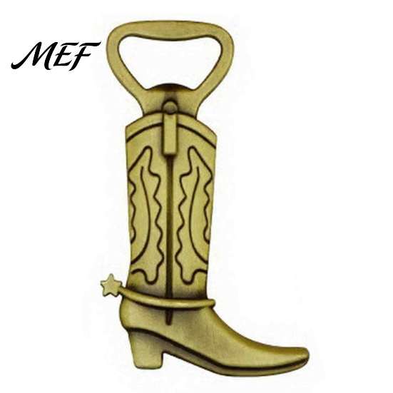 Rustic Baby Shower Gift Ideas Cowboy Boot Bottle Opener, Durable Zinc Alloy Western Theme Openers with Themed Celebration Supplies Thank
