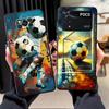 Чехол для телефона Funda для Xiaomi Poco F8 C71 M5 F1 C75 X3 X4 X5 X7 Pro C61 C50 F3 M3 M4 M7 Pro Футбольные матчи