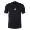 Футболка Essential Striped Crew Neck Logo Drop Shoulder Short Sleeve T Shirt Men Tops Black White JY8564