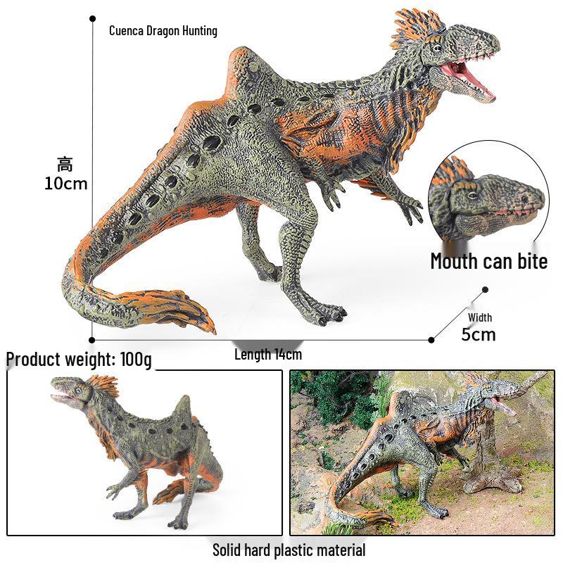 Dinosaur Model Set: T. Rex, Spinosaurus, Mosasaurus, Stegosaurus, Triceratops Cognitive Toys