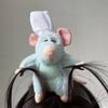0PCS Anime Hair Bands Cooking Mouse Hair Bands Cartoon Plush Doll Headband Wide Hair Cards Headwear Creative Girls Toys Gifts