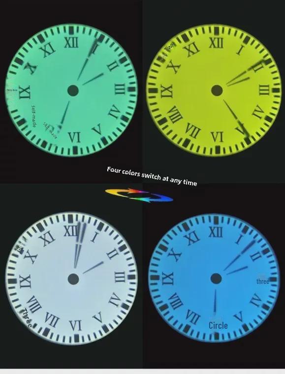 Светодиодные проекционные часы и ночник: Большой дисплей с электронным проекционным фонарем