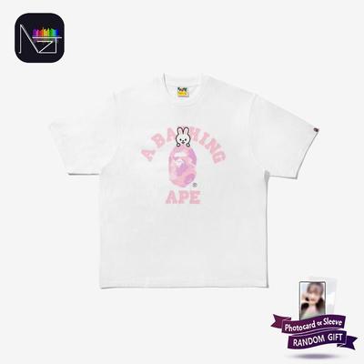 [ПРЕДЗАКАЗ] STRAY KIDS × BAPE – Футболка Leebit COLLEGE (Версия Ли Ноу)