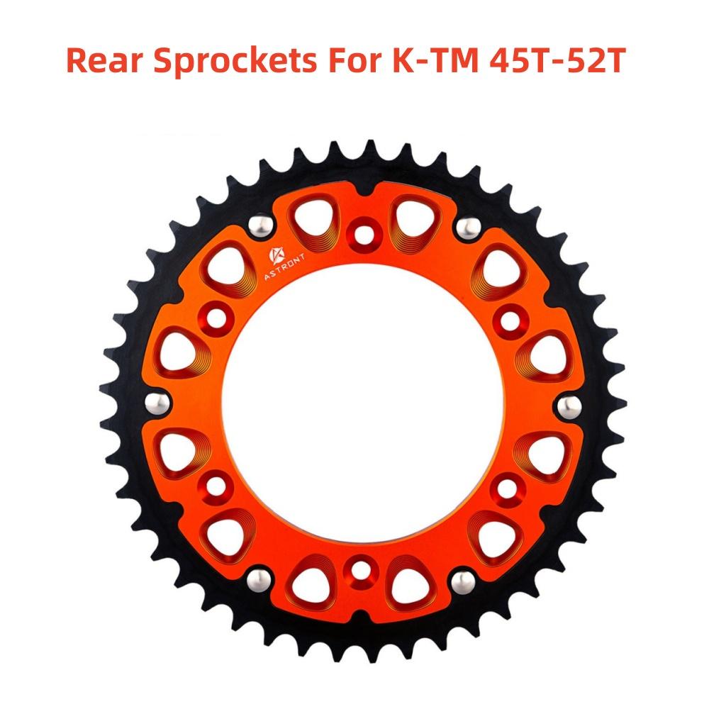 Motorcycle Rear Sprocket For K-TM SX/SXF EXC/EXCF XC/XCF XC-W/XCF-W SMR HUSQVARNA TC/FC TE/FE TX/FX GASGAS MC125-450F EC EX 250
