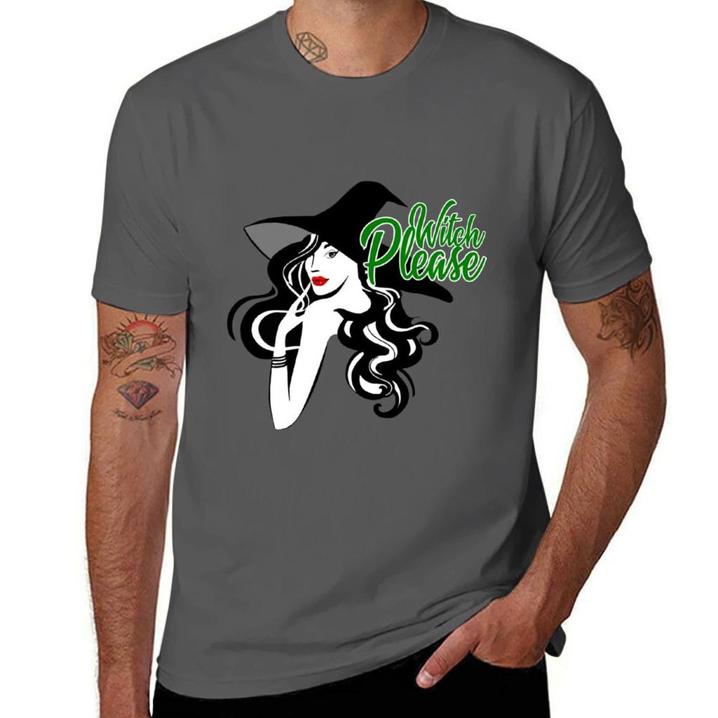 Witch Please TShirt Tough Fabric Work Tee