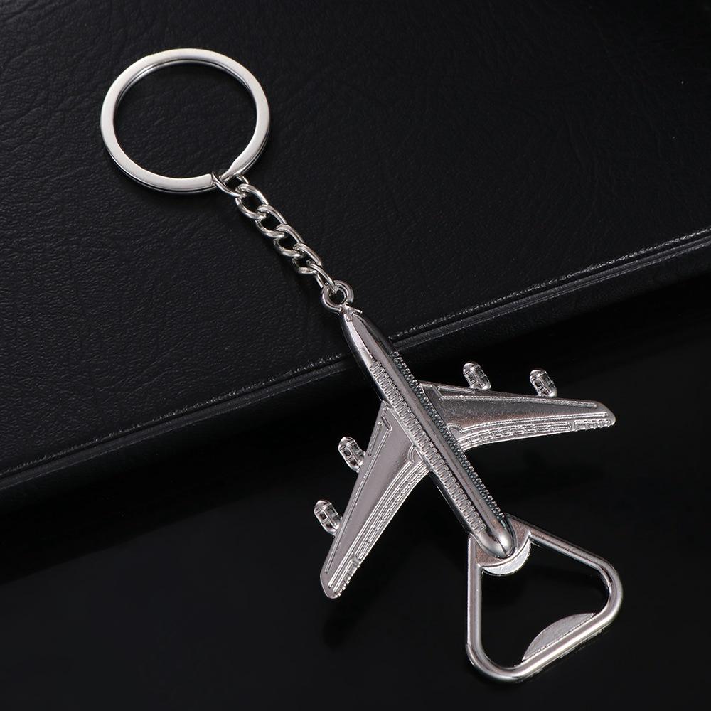 Wedding Supplies Airplane Bottle Opener Creative Retro Car keychains Metal 3D Beer Opener Guests