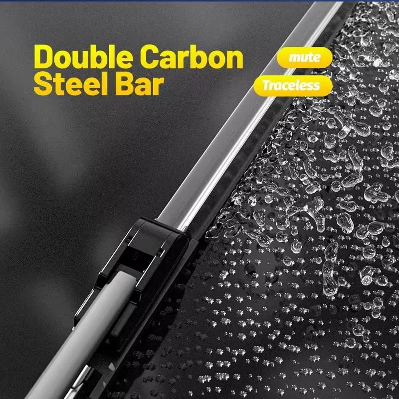 For Dacia Logan LJI 2020-2026 Front Wiper Blade Car Windshield Car Window Accessories Compatible Durable Silent