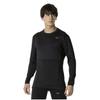 Футболка мужская с длинным рукавом Thermal Charge Rest Recovery со светоотражающим принтом J2MAB503 черная