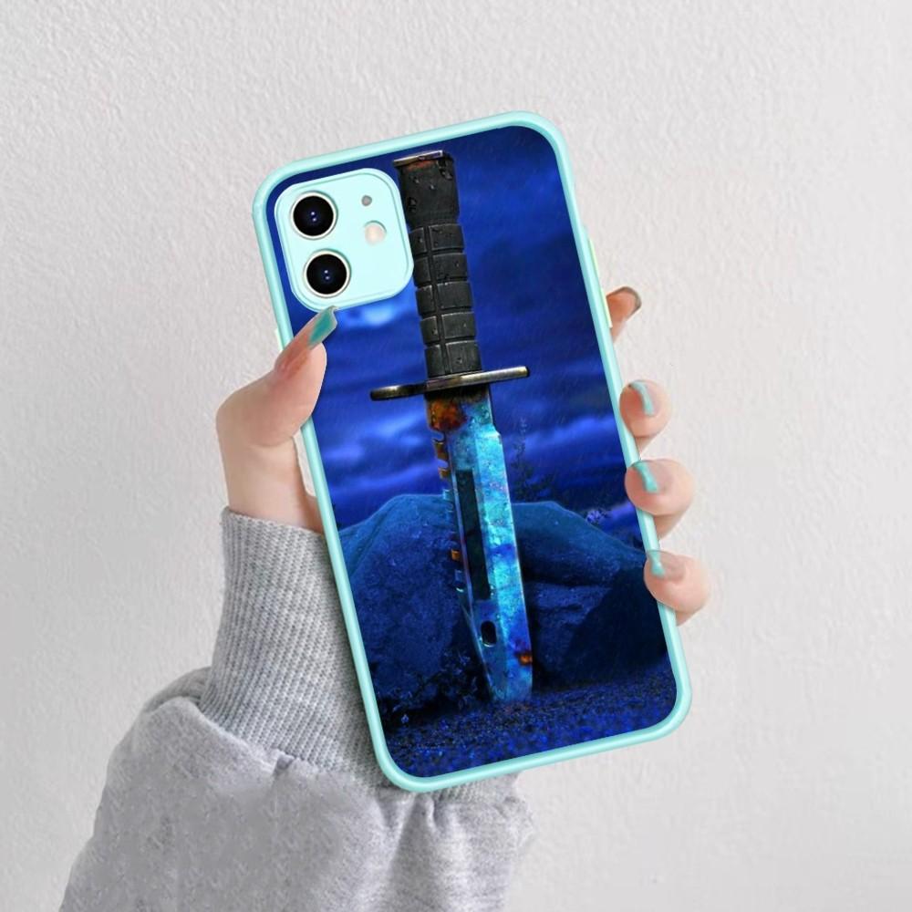 C-Counter-Strike CS Game Phone Case For IPhone 14 11 12 13 Mini Pro Max 8 7 Plus X XR XS MAX Translucent Matte Cover