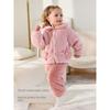 David Bella Boys' Home Wear Set 2026 Winter New Girls' Pajamas Children's Thickened Home Wear Class a