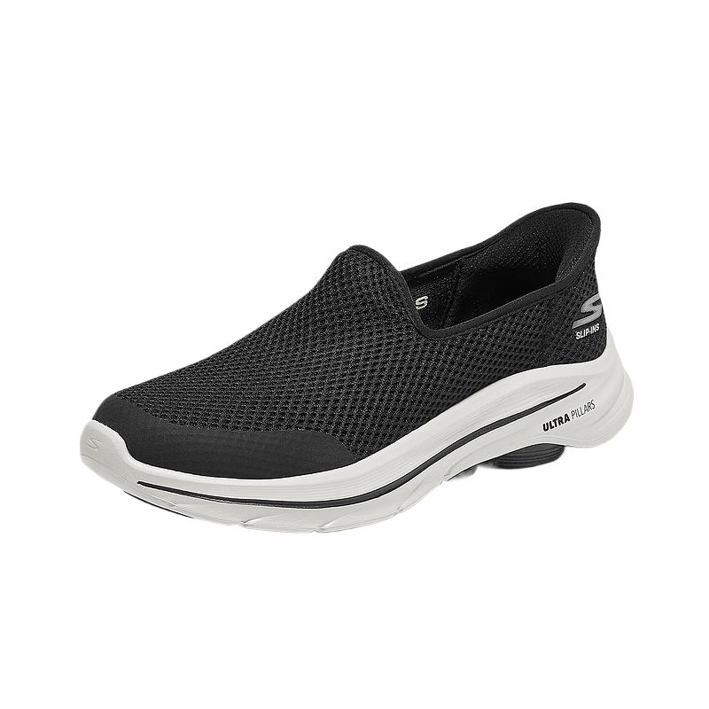 Skechers GO WALK Повседневная обувь Женская Низкая Белая 125954-BKW