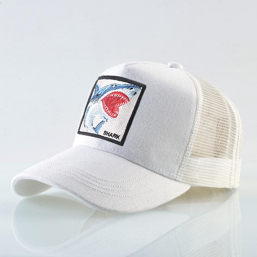 Кепка Тракер Четыре Сезона Мужская Женская Snapback Хип-Хоп Бейсболка С вышивкой скорпион нашивка Регулируемый козырек