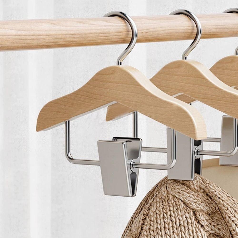 with Clip Kids Hanger Anti Slip Coat Hanging Rack New Mini Hanger