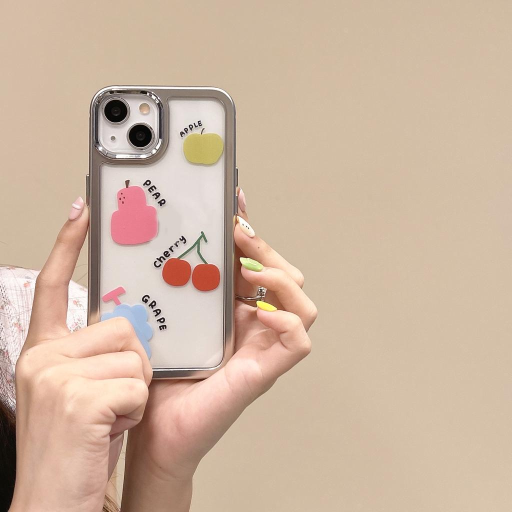 For iPhone 14 Case Pattern Design PC+TPU Phone Cover