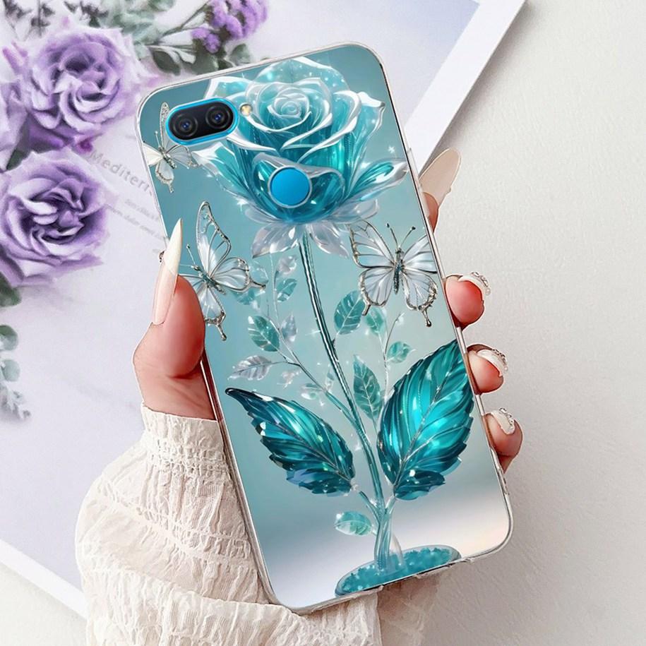 For OPPO A12 A5s AX5s Case New Fashion Butterfly Soft Slim Silicone Phone Back Cover For OPPO A7 AX7 A7N Funda OPPOA5s A 12 Capa