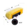 Съемная автомобильная щетка с мягкой щетиной Автомобильная щетка со съемной ручкой Переключатель вкл./выкл. Чистящее средство без царапин для автомобилей Tight