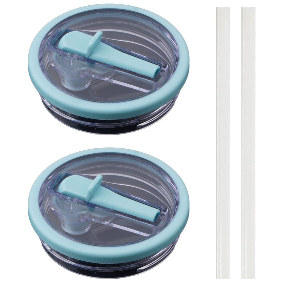 2 шт. 40 унций сменные крышки для стаканов с трубочкой, устойчивые к проливам, брызгам, многоразовые крышки для стаканов, герметичные для бутылок объемом 40 унций