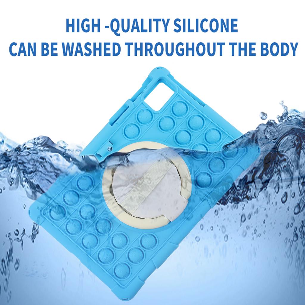 Противоударный чехол для планшета iPad Pro 11 12,9 M2 M1 360, вращающаяся подставка с ремешком на руку, чехол для iPad Air 5 10,9 2022 10th Air 4 2020 Funda