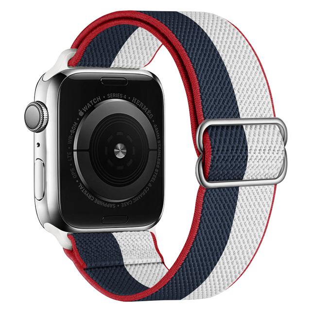 Ремешок-скранчл для Apple watch 10 11 ремешок 40мм 44мм 45мм 41мм 46мм 49мм Эластичный ремешок iWatch серия 9 8 7 se Ultra2 3