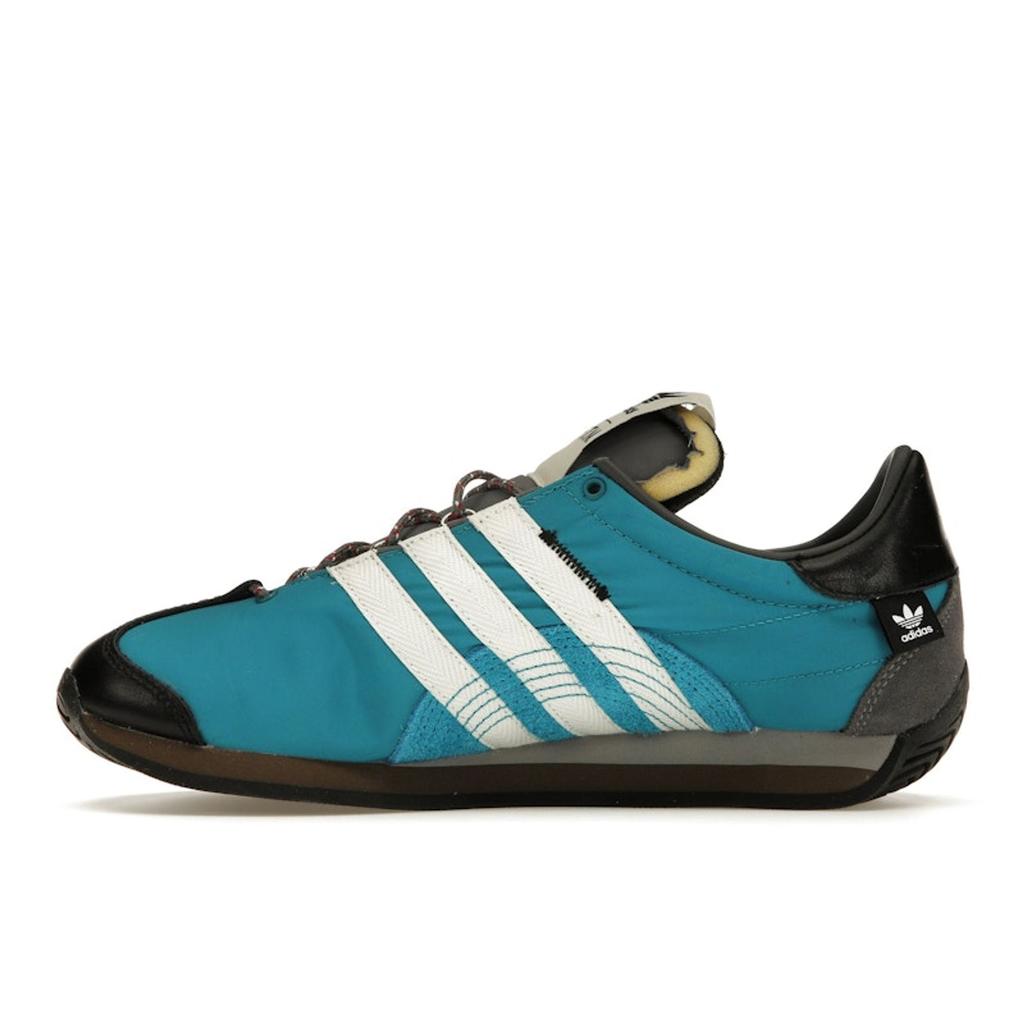 Song for the Mute x adidas Country OG Active Teal Унисекс Кроссовки Core-Black Ash ID3545