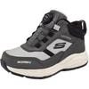 Skechers Детские приключенческие ботинки Blitz Arctic-Brisk Удобные Нескользящие Водонепроницаемые Высокие Обувь для улицы Детская Обувь Серый Зеленый 405300L-OLV