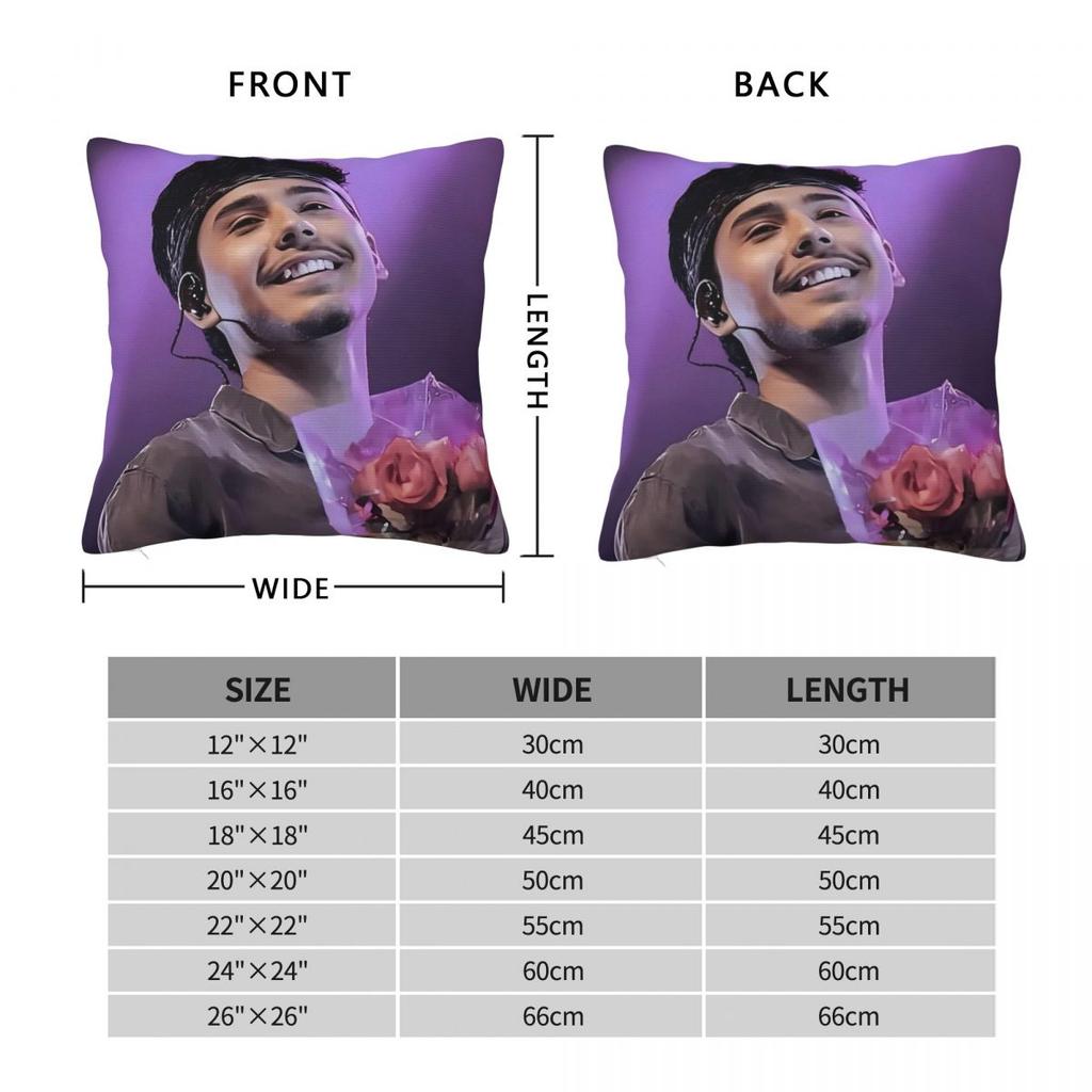 Handsome Ivan Singer Cornejo Pillow Cover Soft Pillow Case Cushion Cover Fashion Pillowcases For Chair Sofa Home Decoration