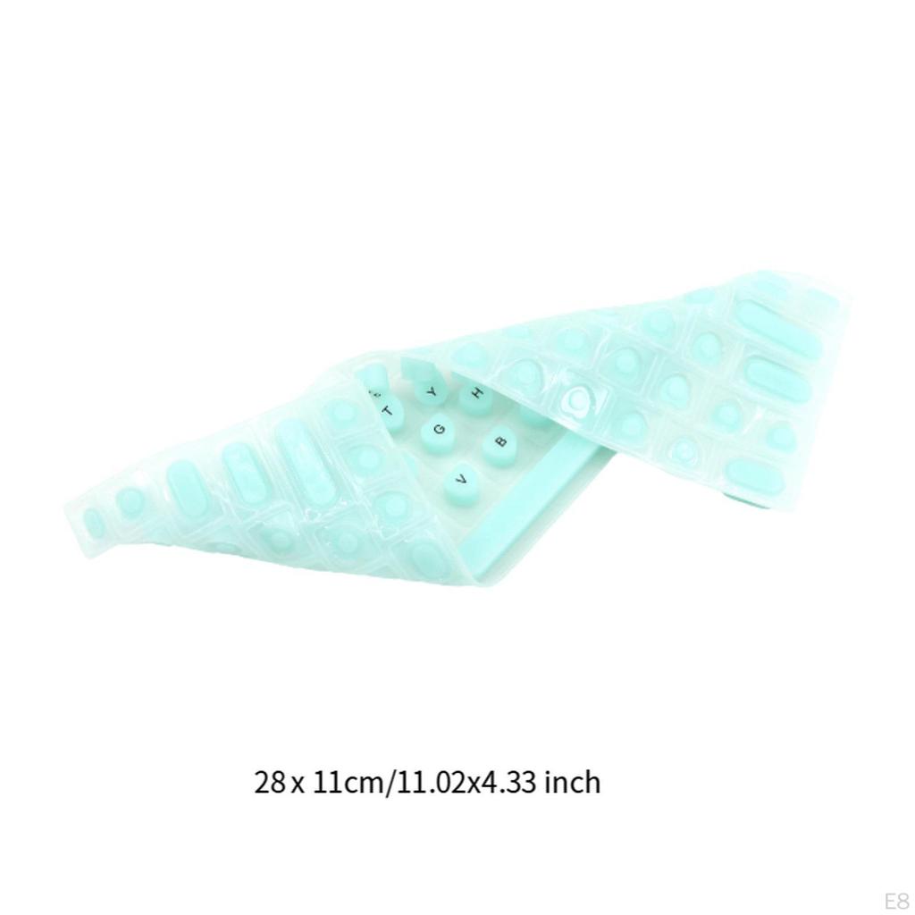 Пленка для клавиатуры Nail Art, легко моющаяся, рельефная, силикон, универсальная