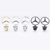 DRZ3  For Mercedes Benz Star Bonnet - Badge for Car Hood Front Chrome Logo Hood Marking for Benz C E S Class W204 W205 W212 W213 W211