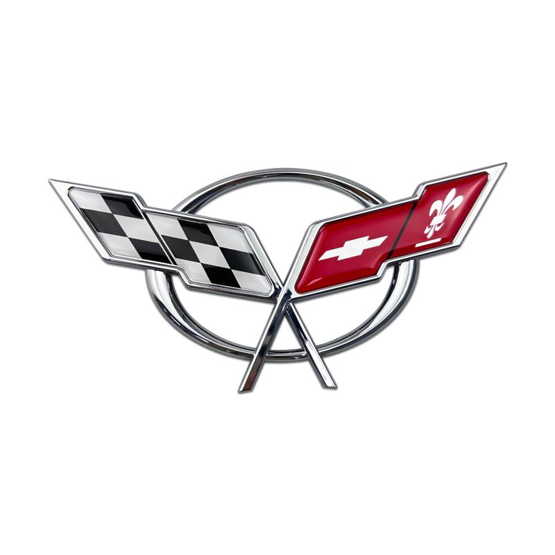 Для Chevrolet Corvette 60 Years Camaro Aveo Cruze Malibu Captiva Trax Niva Captiva 3D ABS Наклейка-эмблема на задний багажник крыла автомобиля