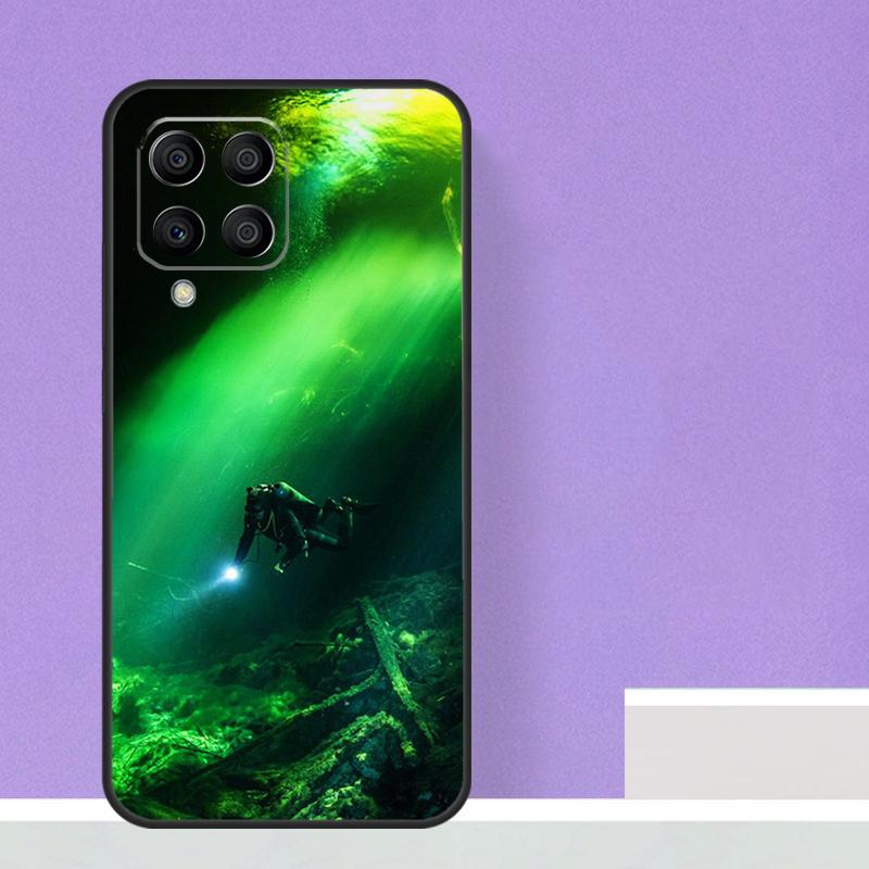 Scuba Diving For Samsung Galaxy M21 M51 M12 M32 M52 M13 M23 M33 M53 M34 M54 M30s M31s M15 M55 M20 Case