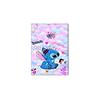 Cute Stitch Passport Holder Multi-Functional Print Travel Passport Cover PU Leather ID Case Blue 6pcs