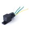 12V Dc 4 Pin Car Automotive Fused Relay 40A Normally Open Relais 40A Fuse With 4Pin/5Pin Backrest