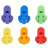 6pcs Multi Colored Beverage Can Opener and Protective Lid Suitable for Parties Barbecu and Beach