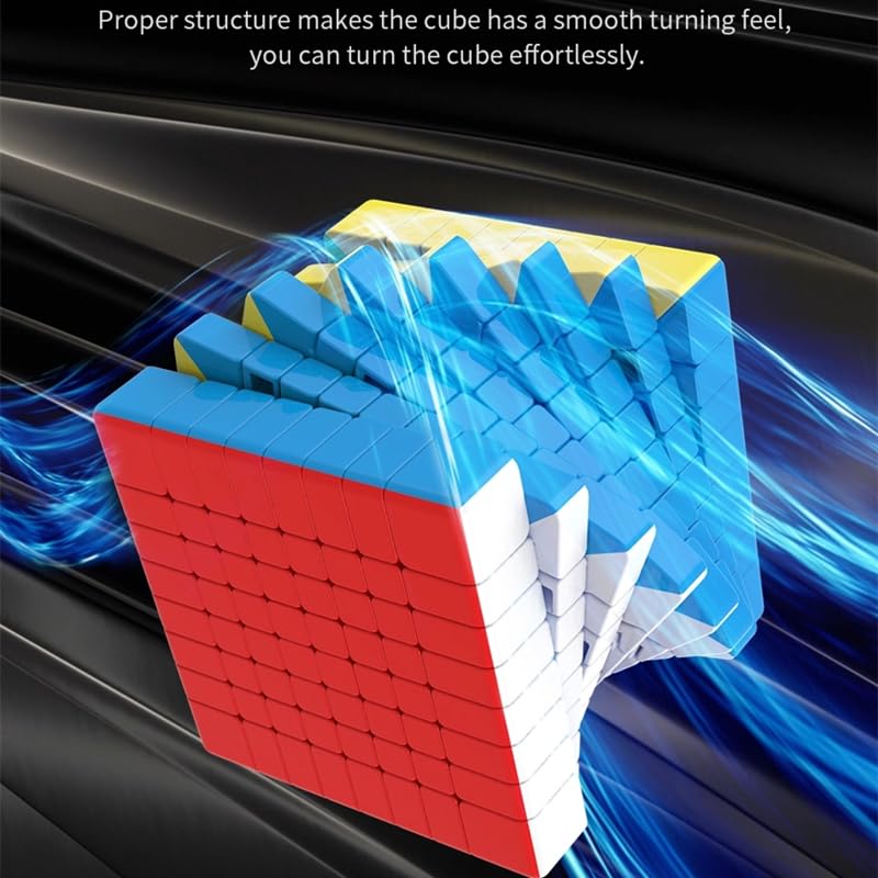 Bucubke Moyu Meilong 8x8 Magic Cube без наклеек Классная головоломка Magic Cube MoFang JiaoShi MEILONG 8x8x8 Головоломка MFJS Cube Toy