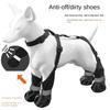 All-Season Anti-Slip Dog Boots Adjustable Waterproof Dog Boots  Small Medium Large Dogs