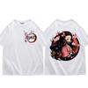 Japan Anime Demon Slayer Kamado Nezuko Print T Shirt Unisex Women Fashion Trend Short Sleeve T Shirts Kawaii Cute Oversized T-shirt