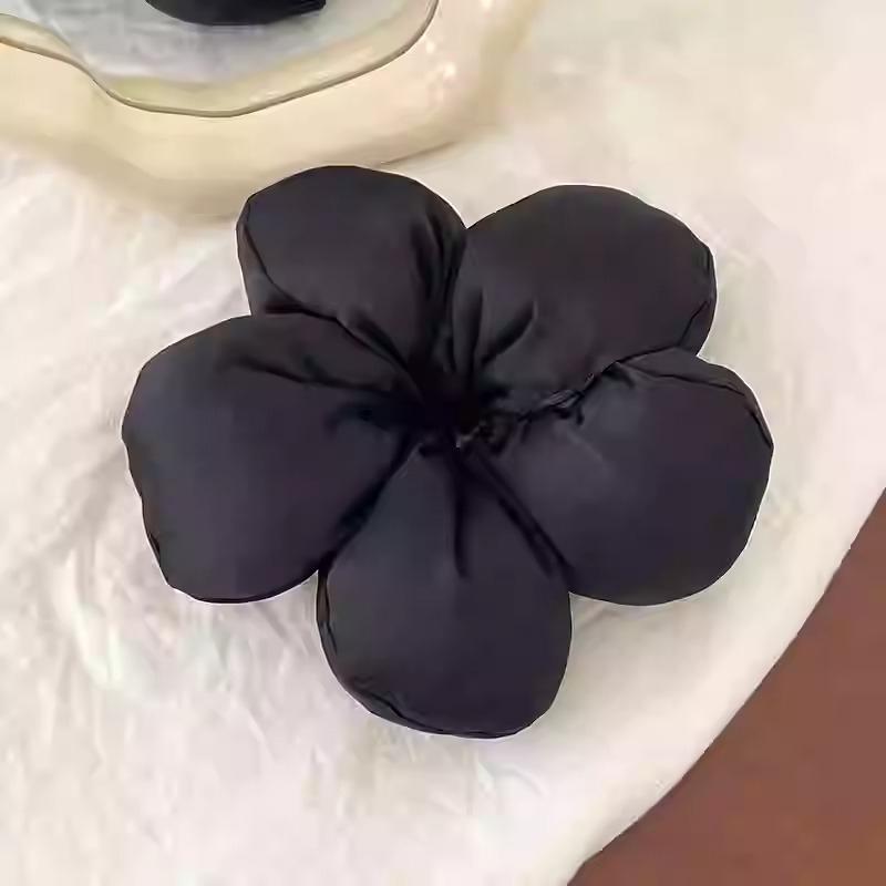 Корейский креативный преувеличенный цветочный резинка для волос головной убор для женщин и девочек модная эластичная повязка для волос аксессуары для волос для отпуска