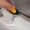 4 In 1 Tub Tile Brush, V-Shaped Floor Seam Cleaning Brush, Corner Crevice Brush Tool