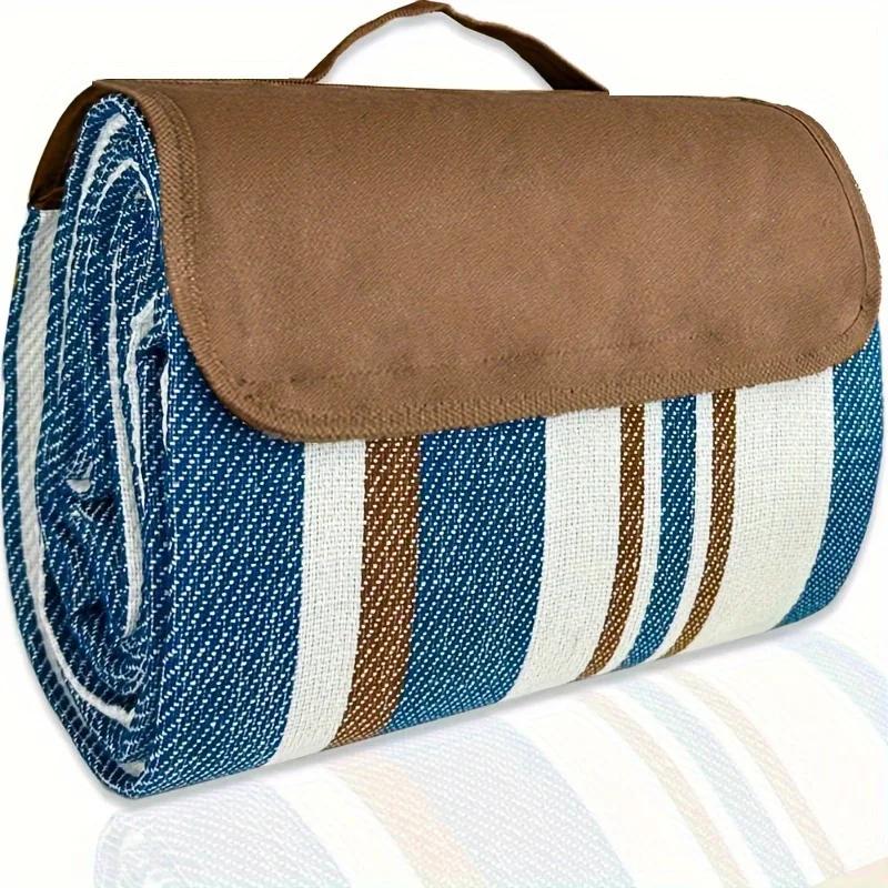 All-Season Picnic Mat - Tear-Resistant, Machine Washable, Easy Carry Blanket